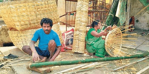 Indian Artisan Weaving